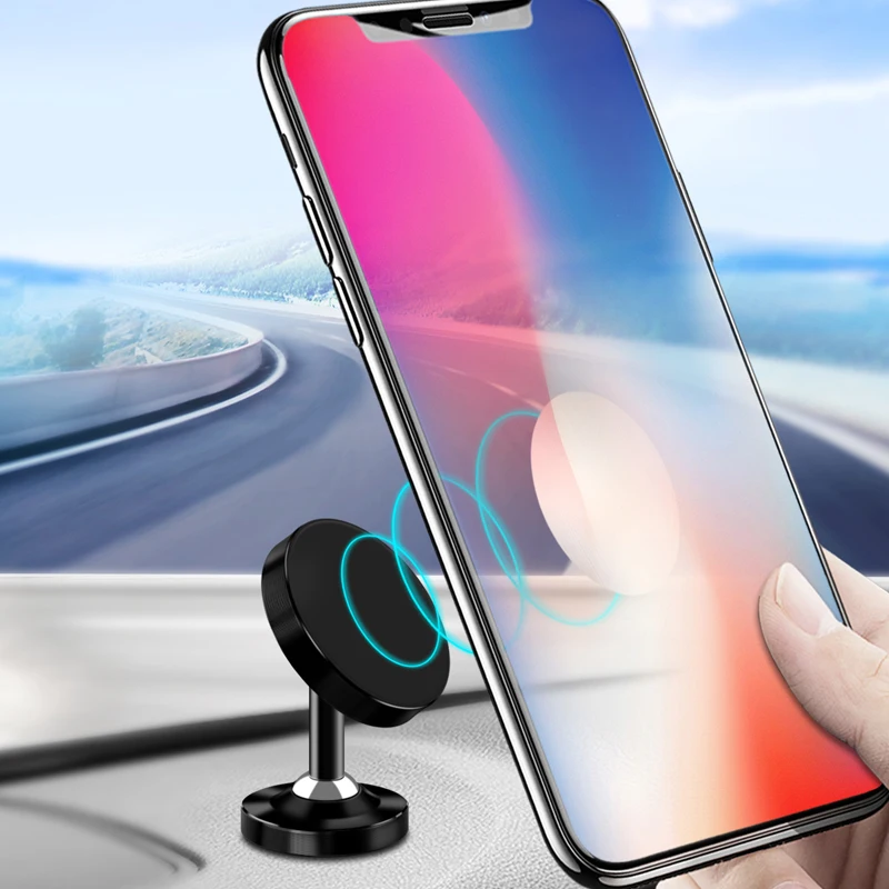 Автомобильный держатель для телефона, сильный магнитный держатель для телефона для Renault Koleos, Megane, Fluenec, Latitude Clio 1/2/3, Chrysler