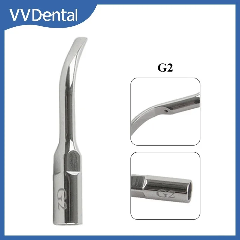 VVDental Ultrasonic Scaler Tip G2 Fit for EMS WOODPECKER UDS Endodontics Periodontics  Handpiece Orthodontic Teeth Tips G-Series