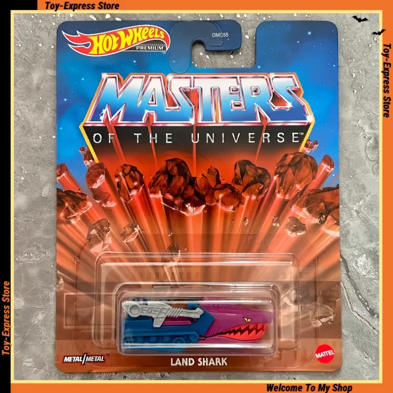 

Модель автомобиля премиум-класса Hot Wheels Masters 1/64 DMC55 Land Shark Hotwheels 1: 64 Коллекционные мастеры из сплава для детей, детские игрушки