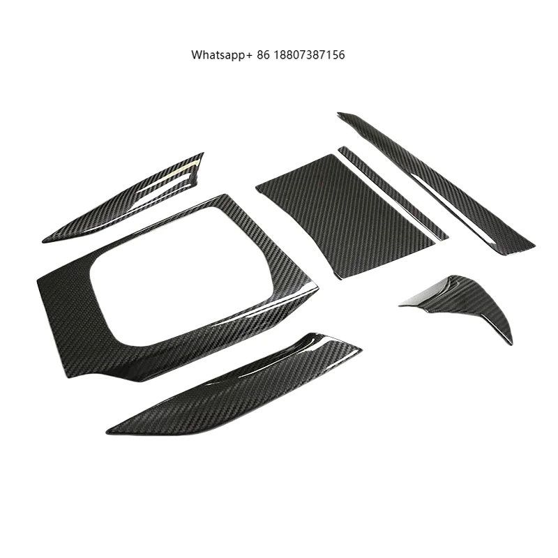 

Suitable forBMW M2 M3 M4 G80 G82 G87 Modified Dry Carbon Fiber Center Console Decoration