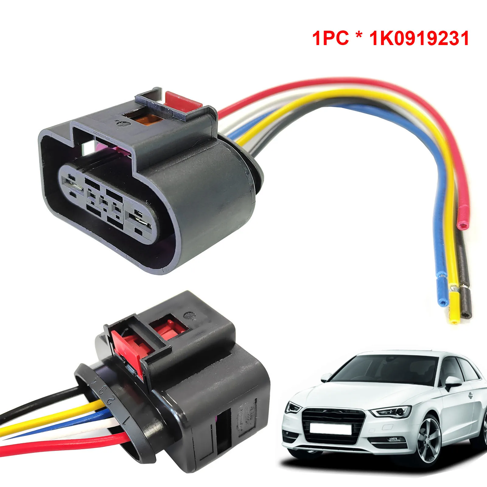 

1K0919231 For AUDI A1 A3 S3 A4 A5 S5 A6 A7 RS6 Q3 Q5 R8 TT Fuel Pump Control Sender Wiring Harness Loom connector plug Prewired