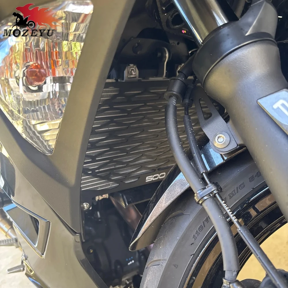 

For Kawasaki Z250 Z400 Z500 Ninja250 Ninja400 Ninja500 Z / Ninja 250 400 500 Eliminator 500 450 400 Radiator Guard Grille Cover