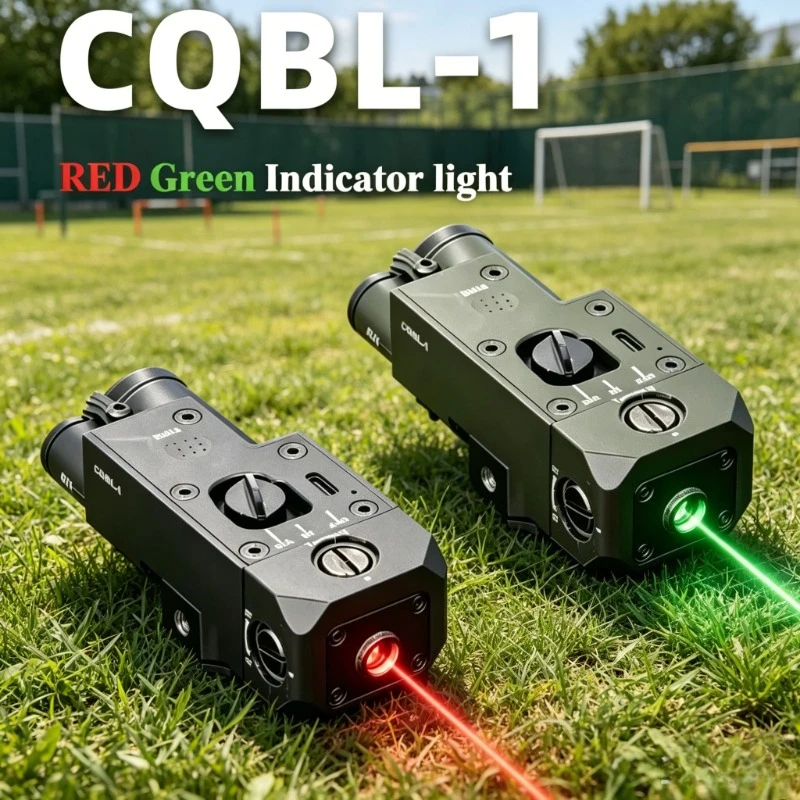 

Aluminum M300A M600C LED Flashlight CQBL-1 Adjustable Dual Laser Airsoft Accessory Fit Standard 20mm Tactical Rail