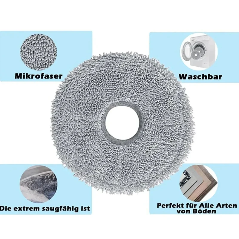 For Dreame Bot L10 Prime / L10s Pro / L10 Pro Accessories Main Side Brush Hepa Filter Mop Cloth Replacement Spare Parts