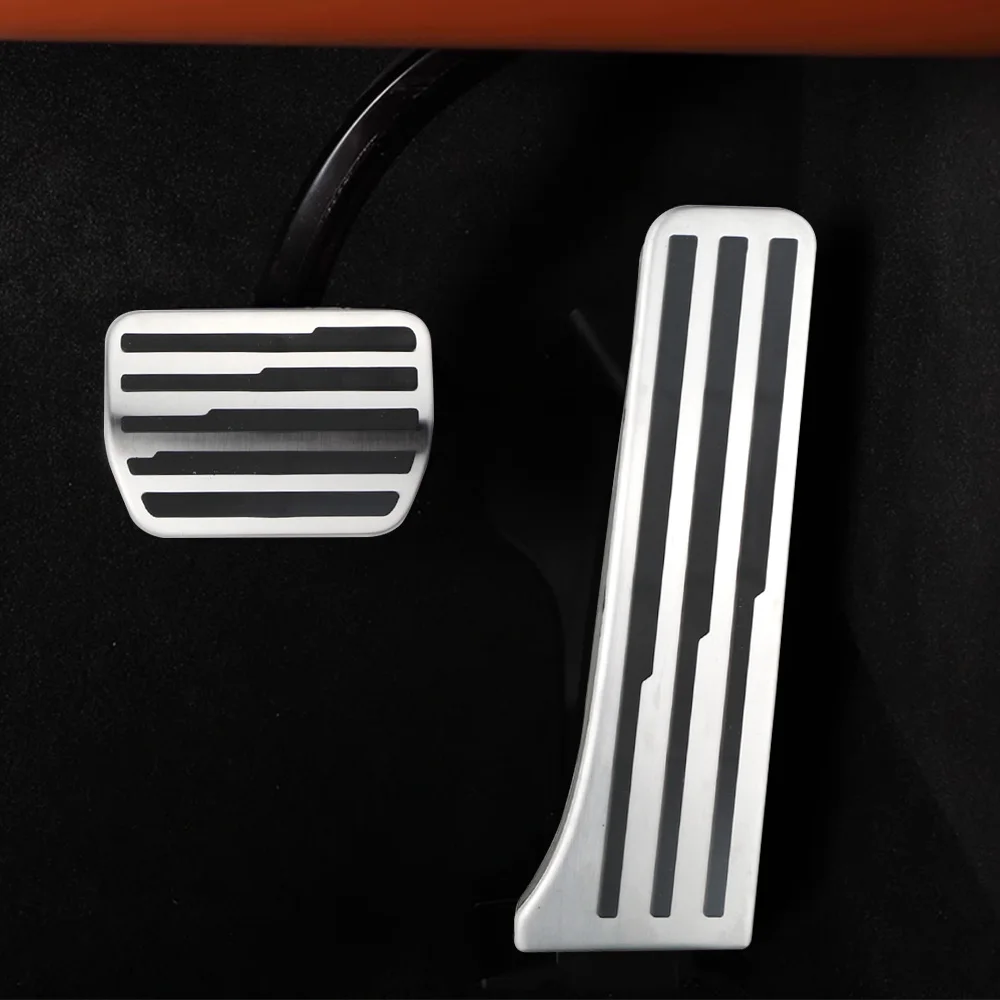 Car Accelerator Gas Brake Pedal Cover Trim for LEADING IDEAL Li Xiang L7 L8 L9 AT Stainless Steel Pad Protector Accessories