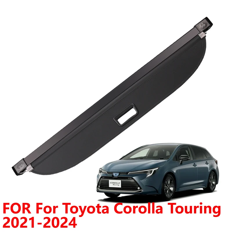 For Toyota Corolla Touring 2021-2024 Retractable Trunk Cover for Car Interior Cargo Management & Privacy