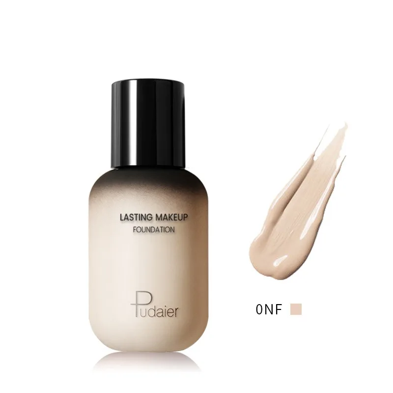 1PCS Natural Liquid Foundation คอนซีลเลอร์ฐานแต่งหน้า Moisturizing กันน้ํา Nude แต่งหน้าเนื้อผลิตภัณฑ์ความงาม