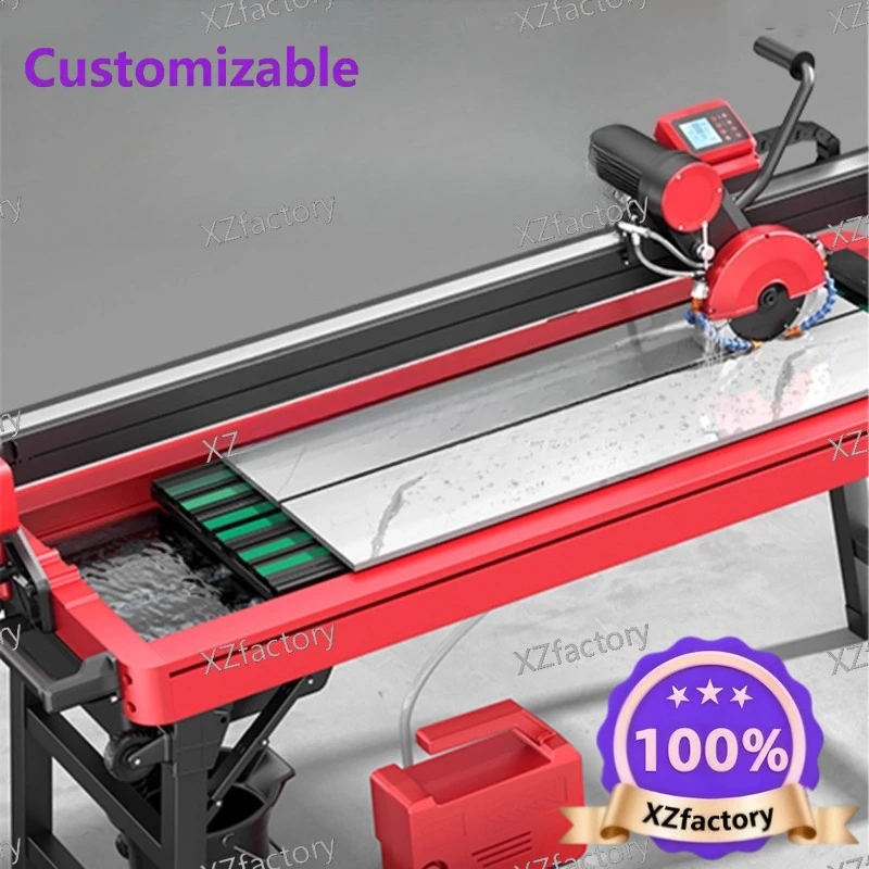 Factory Direct 2026 Top RatedFull Automatic Desktop Stone Cutting Equipment Slate Dustless Chamfer Groove Edge Polishing All-in-