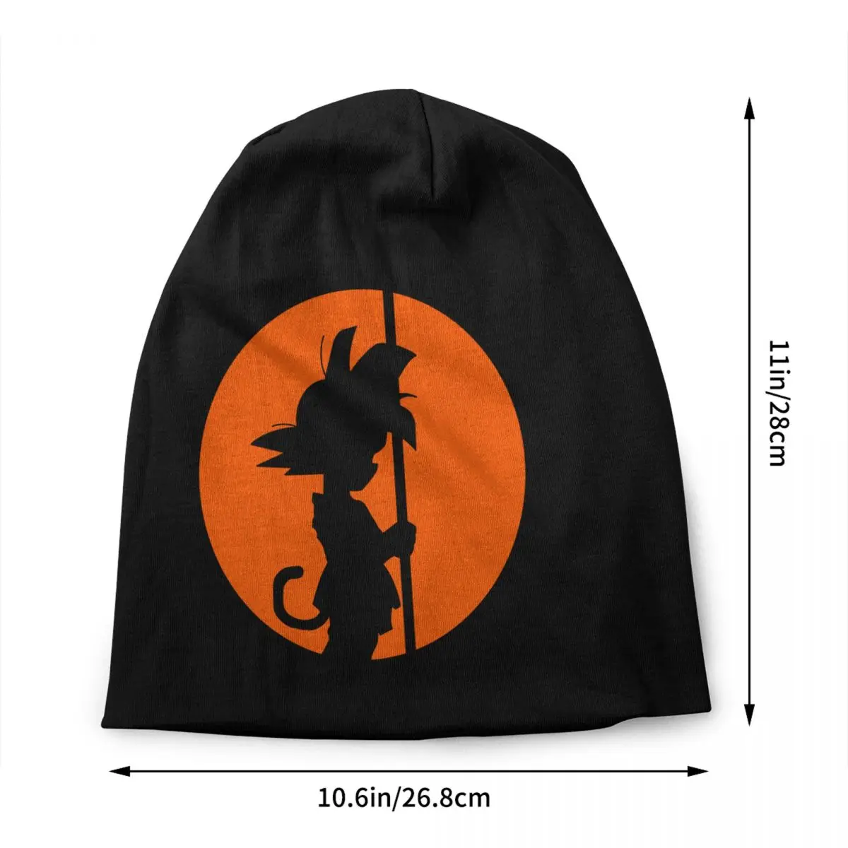 Custom Cartoon Anime Gokus Logo Skullies Beanies Caps For Men Women Unisex Outdoor Winter Warm Knit Hat Adult Bonnet Hats