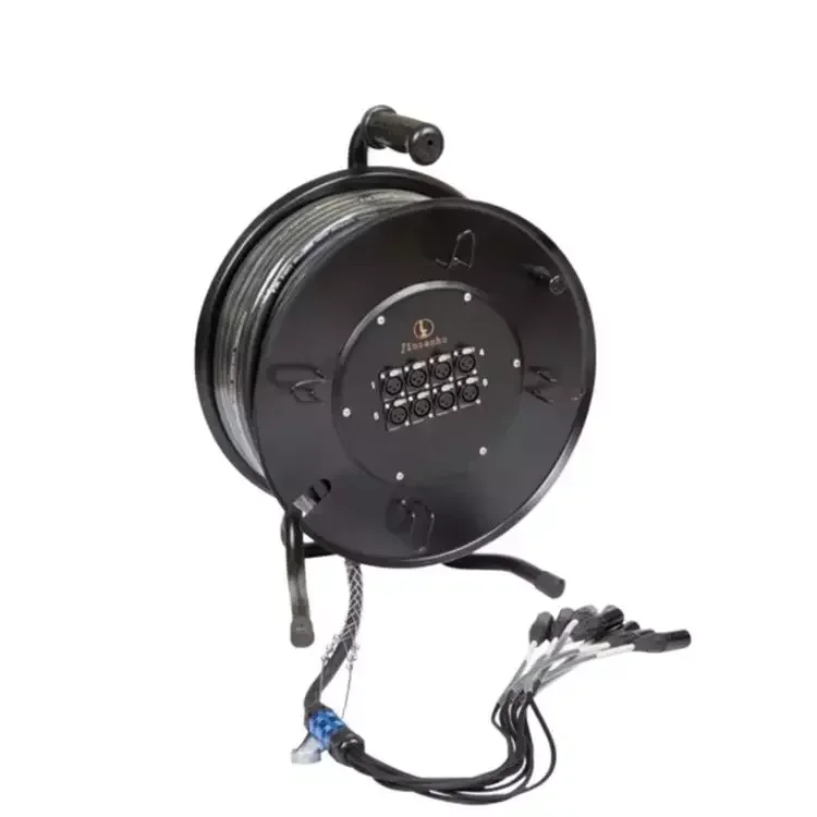 2025 رائجة البيع OEM ODM جودة عالية سعر المصنع XLR الصوت ثعبان كابل مع صندوق المرحلة 8/12/16/20/24/32 قناة 5 متر 10 متر 15 متر 20 متر #5