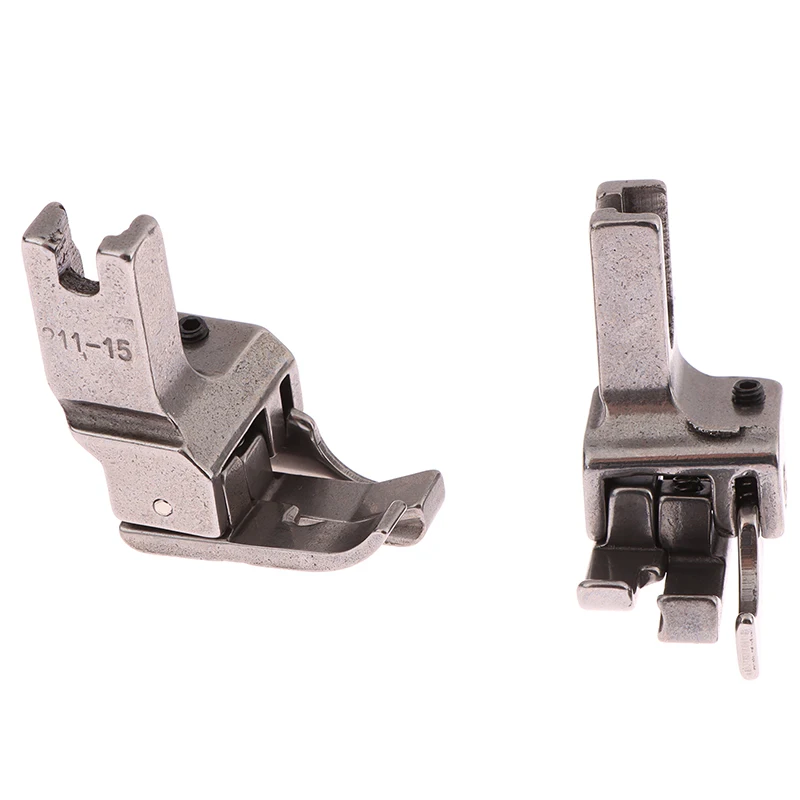 1Pc Dual Compensating Presser Foot For Make Pocket Open Wire Stop Presser Foot Industrial Sewing Machine Presser Foot