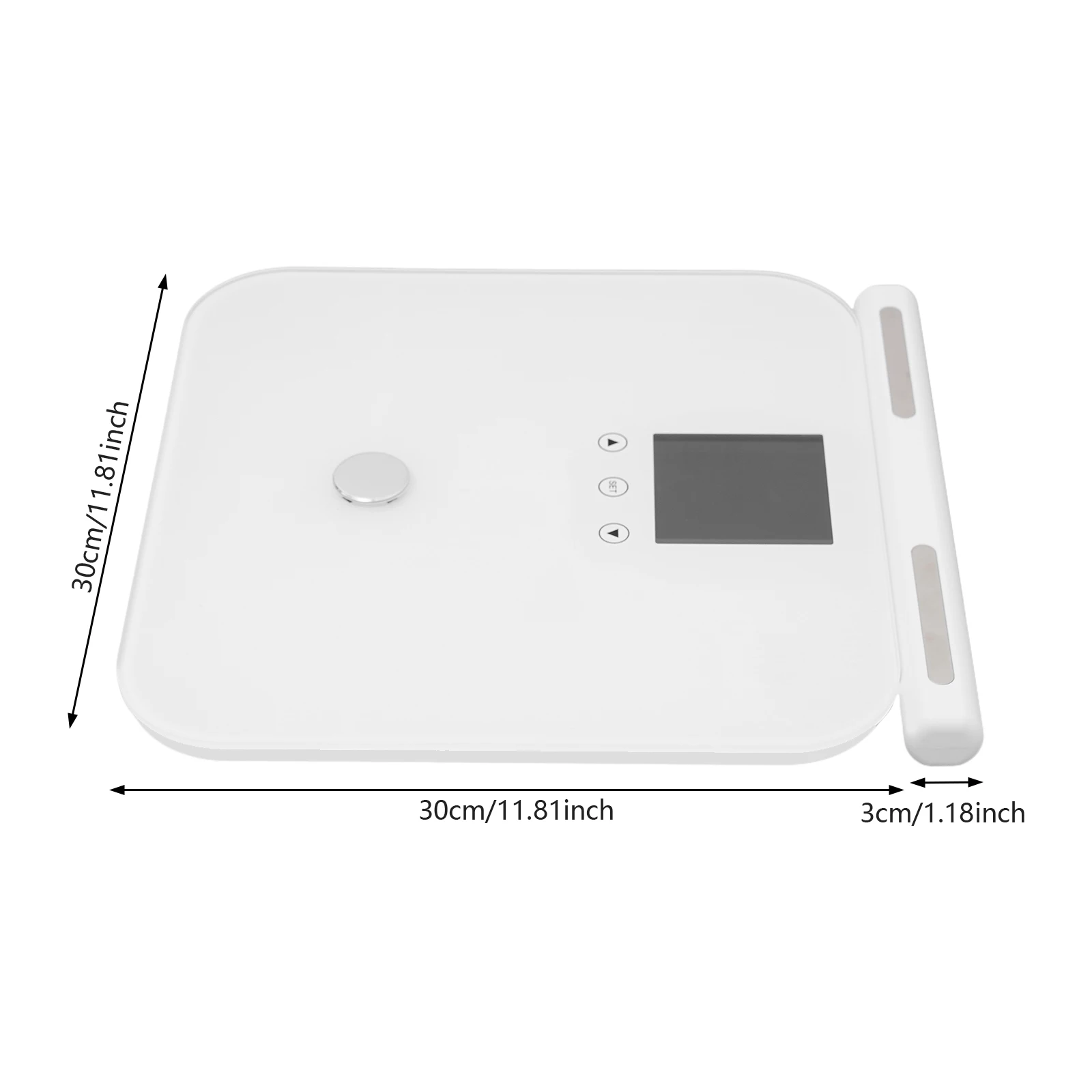 

8 Eletrode Body Fat Scale Intelligent Electronic Scale Multifunctional Weight Scale LCD Color Display Screen