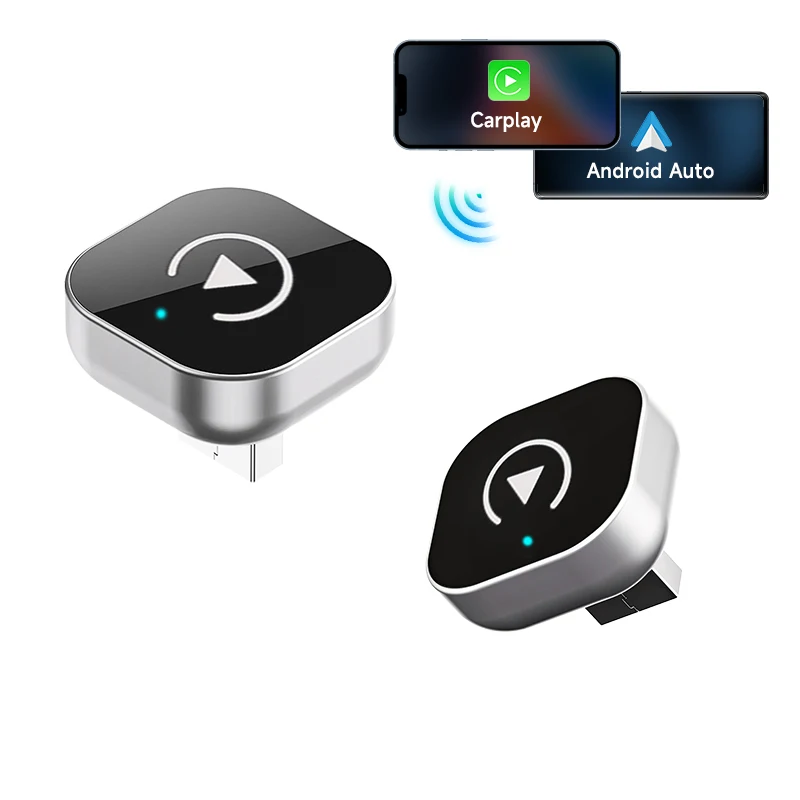 2025 جديد السيارات الاتصال اللاسلكي أندرويد السيارات Carplay محول لنيسان تويوتا هوندا مازدا فورد لانسيا أوبل فيات بويك راديو السيارة #6