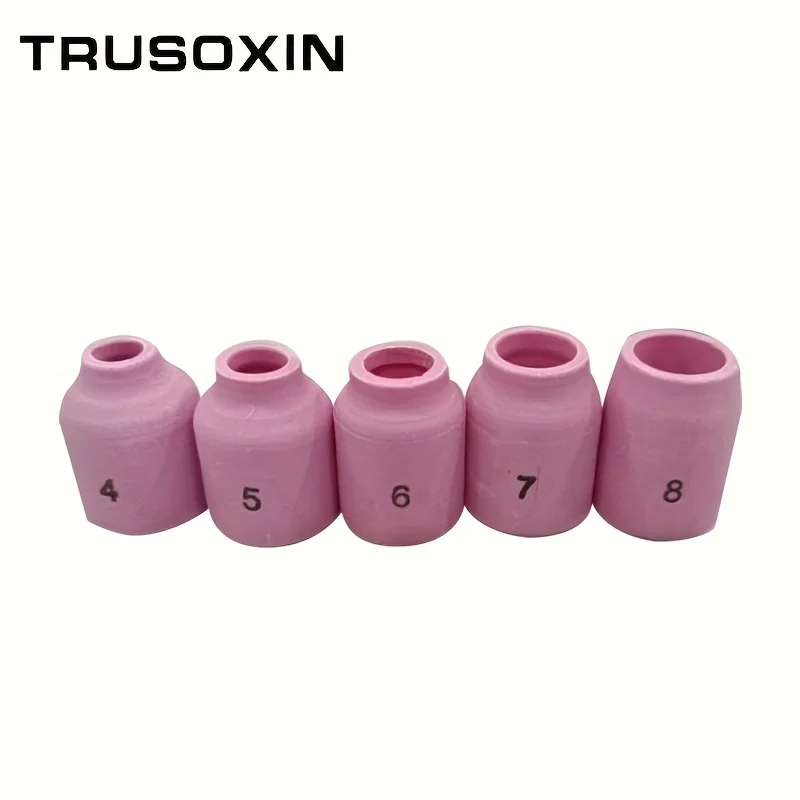 41Pcs/Lot TIG Welding Torch Nozzle Ring Cover Gas Lens Glass Cup Kit For WP17/18/26 Welding Accessories Tool Kit Set