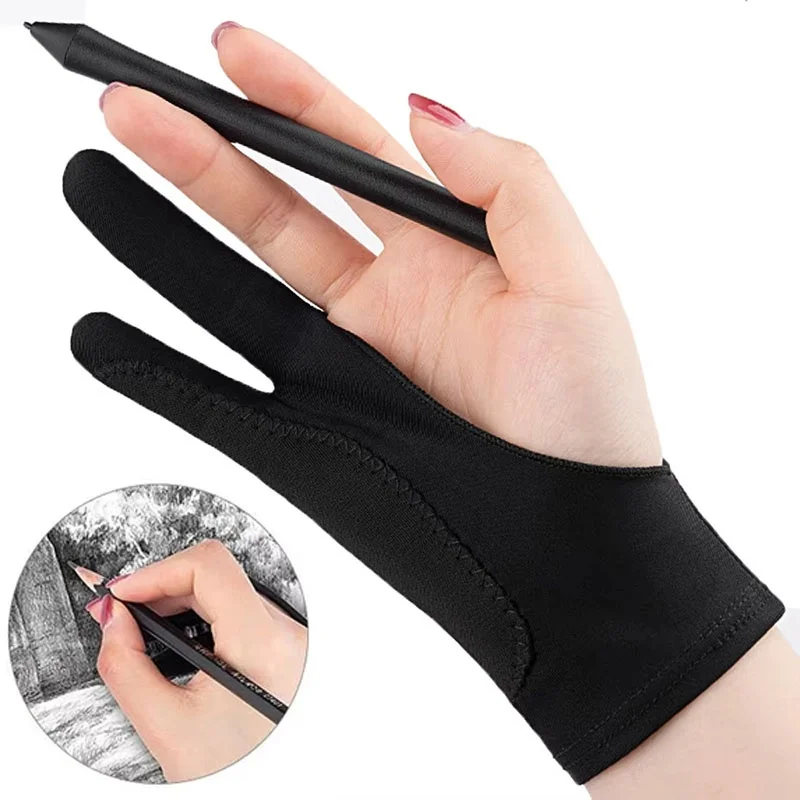 Drawing Glove For iPad Prevents Palm Touch Marks Artist Studio Drawing Supplies For Tablet Screen Painting Artist Glove Tools