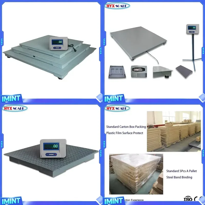 2025 New Design Factory Direct High-Accuracy 3000kg Weighing Scale Customizable OEM/ODM Floor Scale with Heavy Platform