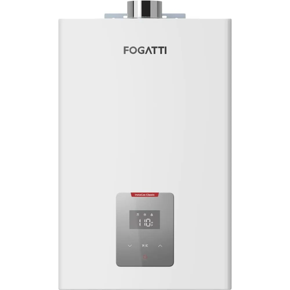 Natural Gas Tankless Water Heater, Indoor 5.1 GPM, 120,000 BTU Instant Hot Water Heater, InstaGas Classic