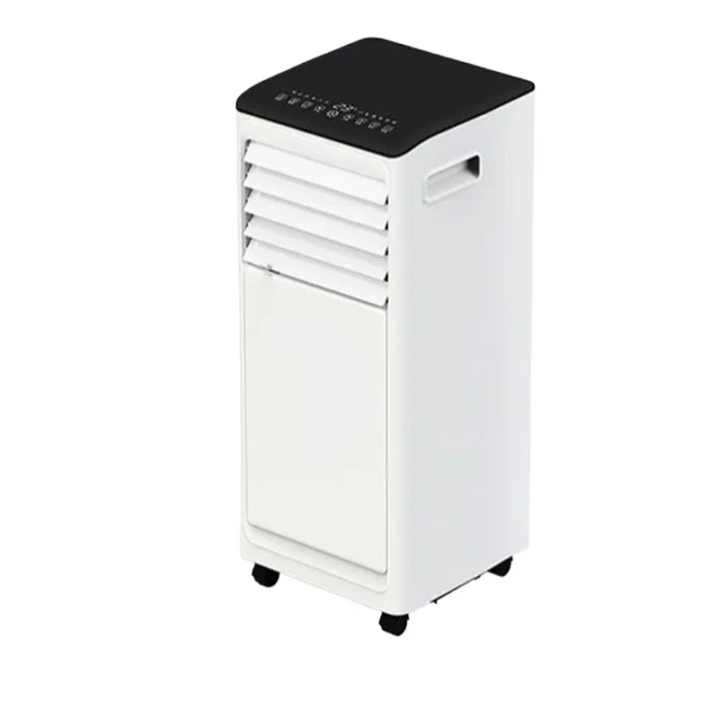 Portable Mobile Air Conditioner with Universal Wheels Compressor Cooling Single Room AC Unit No Installation Needed