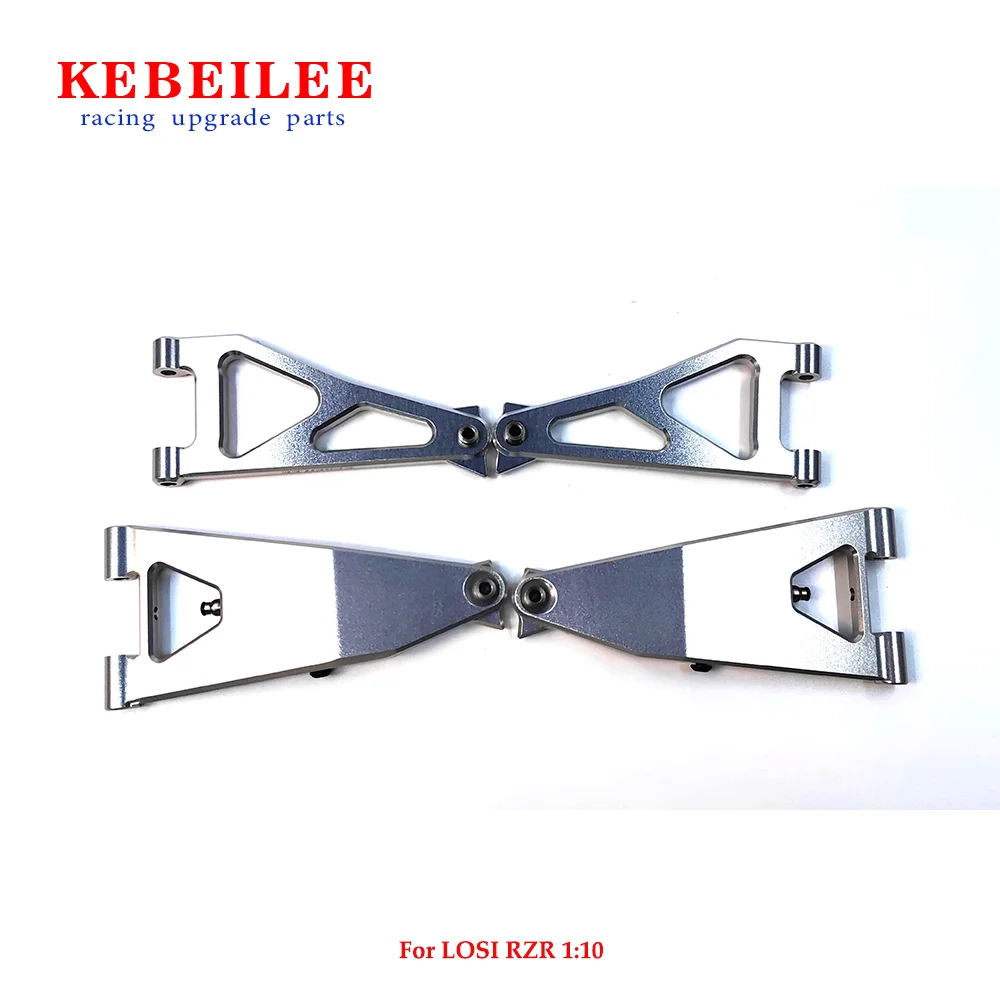 KEBEILEE CNC 7075 # aluminiowe przednie i dolne ramiona zawieszenia dla LOSI RZR 1/10