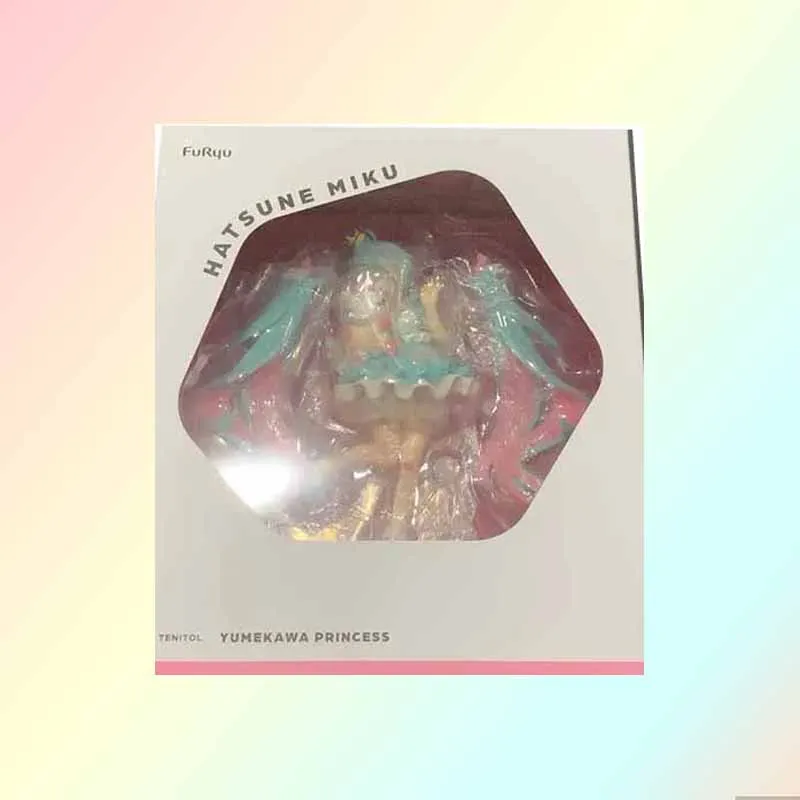在庫ありオリジナル FURYU TENITOL 初音ミクアクションフィギュアおもちゃ男の子/女の子/子供クリスマスギフトグッズモデル装飾品
