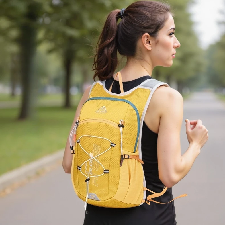 

18л жилет для бега, рюкзак для мужчин и женщин, спортивные сумки на открытом воздухе, марафон, бег, походный рюкзак, сумка для воды, колба