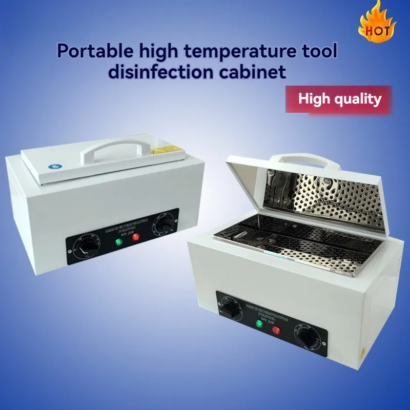 110V/220V Nail Salon High-Temperature Disinfection Cabinet  Small Tool Disinfection Cabinet  Suitable for Nail Art Haircutting