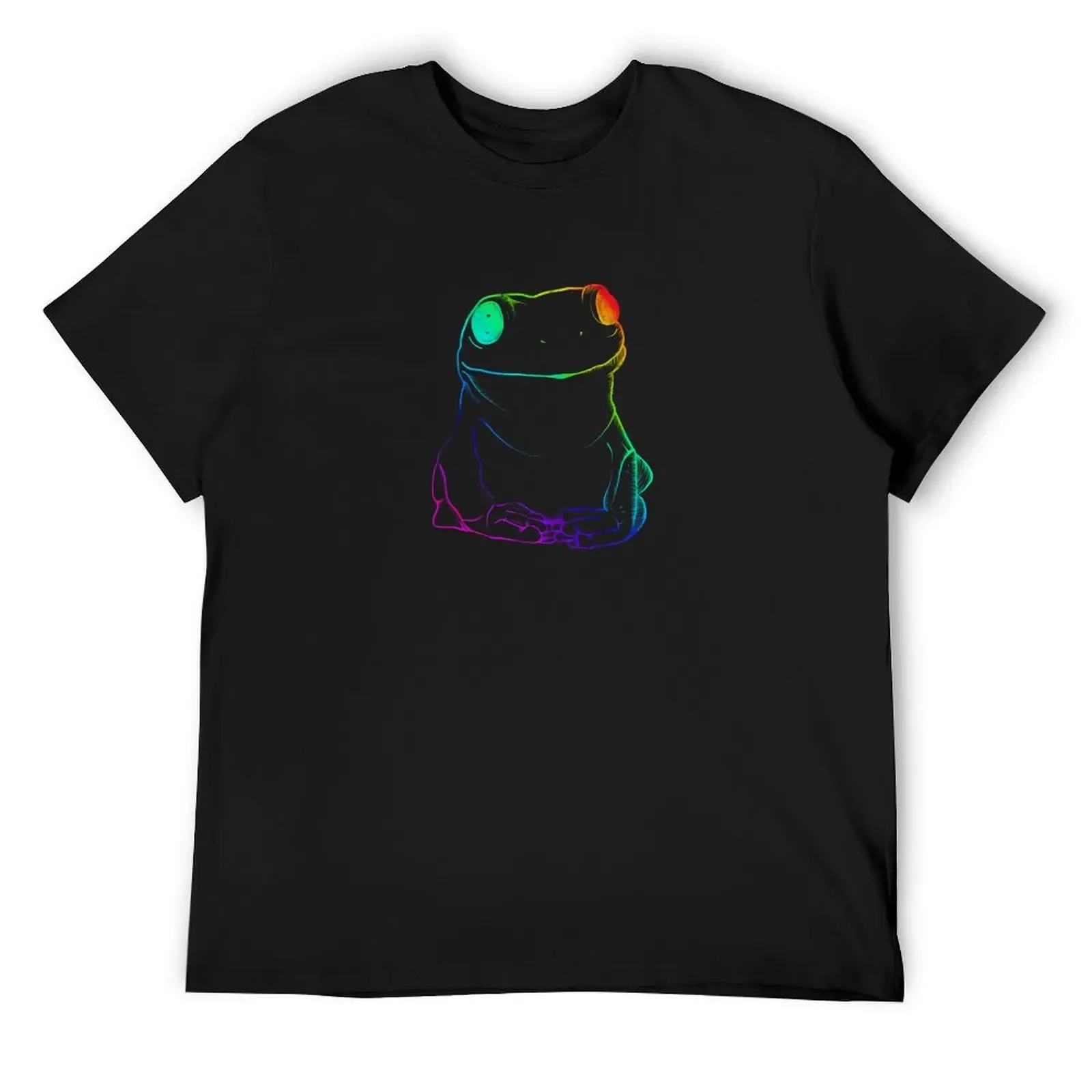 Polite Little Frog VII T-Shirt oversized graphic tee sweat plus sizes graphic tee shirt fruit of the loom mens t shirts