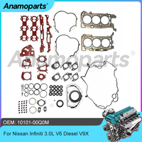 Engine Parts Full Gasket Overhaul Rebuild Kit Fit 3.0 L V6 Diesel V9X For Nissan Navara D40 Pathfinder Infiniti QX70D 3.0L 10-17