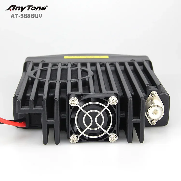 

HT Anytone AT-5888UV VHF UHF Mobile Radio Transceiver With High Power 50W Dual Band 2 Way Radio for Car