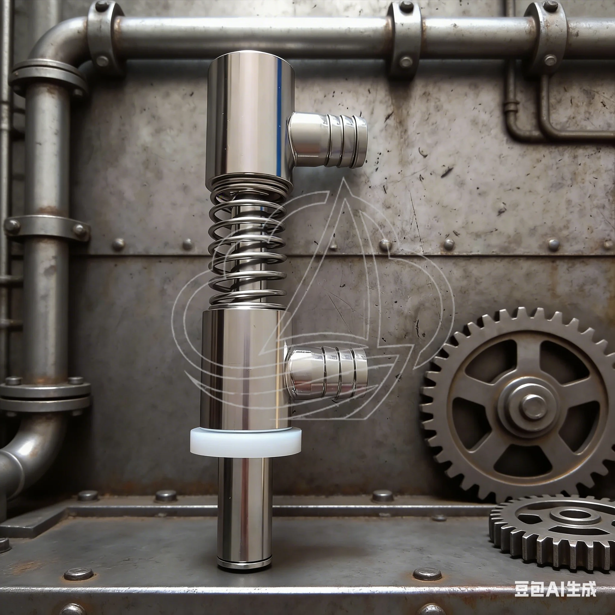 304 Stainless Steel Linear Filling Valve, Valve Mounted Filling Nozzle with Multiple Sizes Optional for Liquid Filling Machine