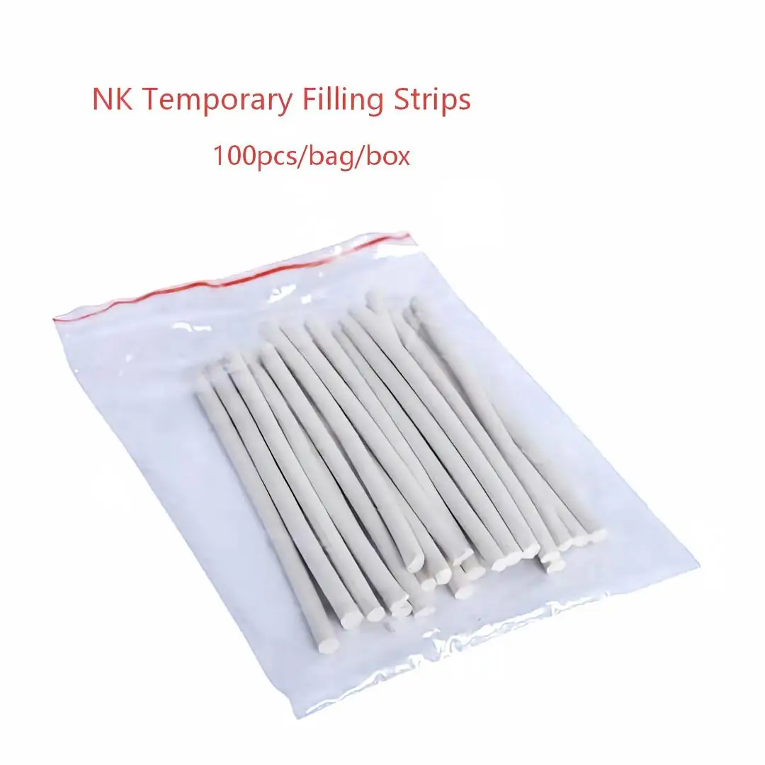 

NK Temporary Filling Strips for Dental Repair,White Temporary Stopping Material,100g/Box,Dental Cavity Temporary Sealing Strips