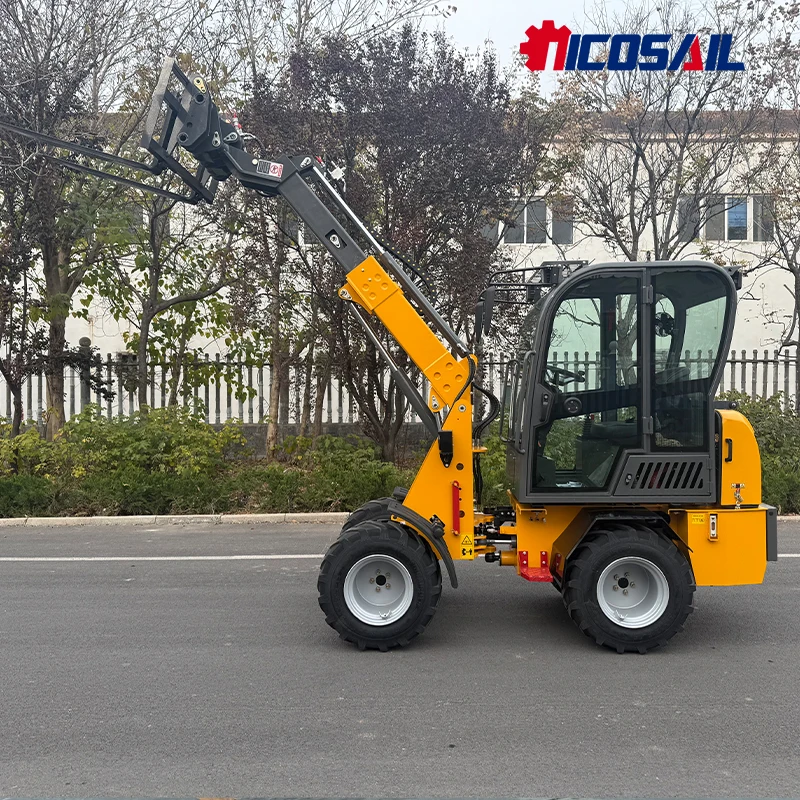 

Продается небольшой колесный погрузчик с телескопической рукояткой, сельскохозяйственное оборудование по самой выгодной цене с кабиной