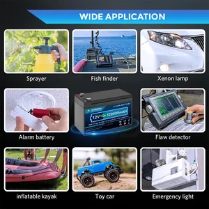 12 V 150000-in şarj edilebilir Pil lityum-Oh, fazla 6,000 döngüleri, ve derin, off-grid için, RV, güneş enerjisi sistemi, back up ev, UPS, deniz, Pillerin ilk 10 satışı, derin çevrim, - №9