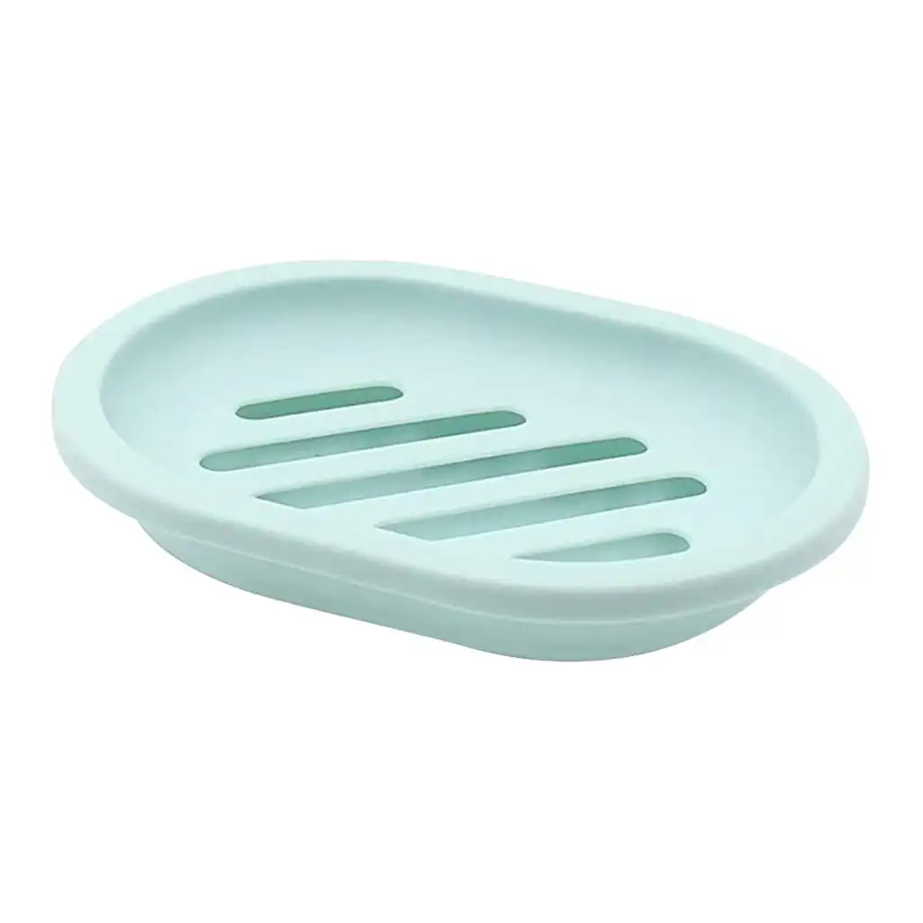 Toilet Bathroom Supplies Soap Dish Plastic Soap Rack Soap Holder Bathroom Accessories Green