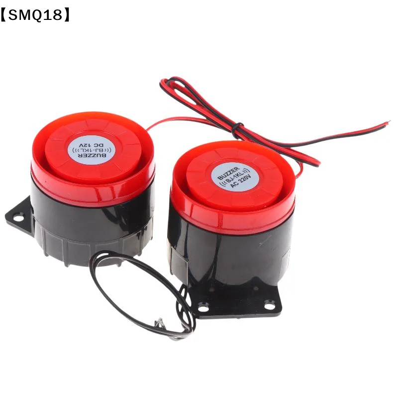 1Pcs High Decibel Sound And Light Alarm 12V 24V 220V Buzzer Anti-theft Audio Electronic Horn Waterproof Dustproof【SMQ】