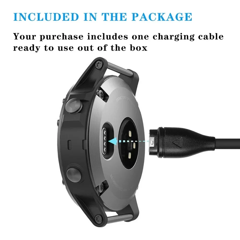 شاحن من النوع C لـ Garmin Venu 3 3S 2 2S /Venu 2 Plus/Venu Sq/Approach S70 S40 S60/ غريزة 2X USB-C كابل شحن سلك البيانات #5