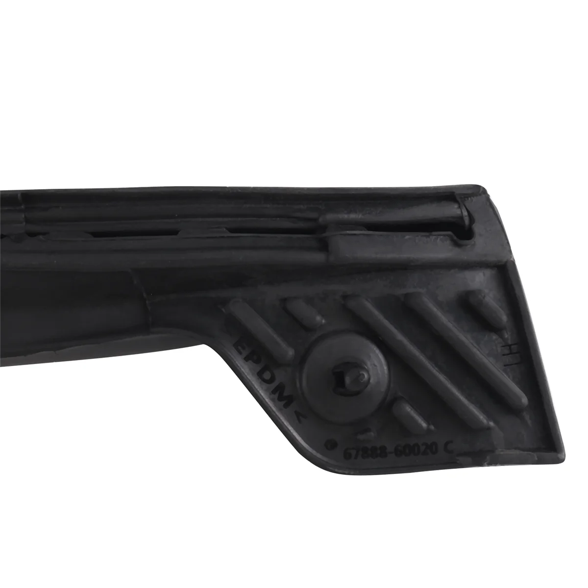 Tira de sellado impermeable para puerta trasera e izquierda de coche, accesorio para Toyota Land Cruiser Prado 150 LC150 2010-2020 67888-60020