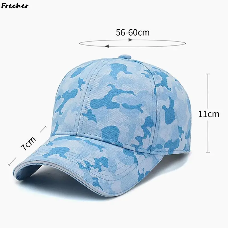 Summer Camouflage Baseball Cap 2024 New Outdoor Sports Golf Caps Adjustable Buckle Tennis Hat Breathable comfortable Casquette 