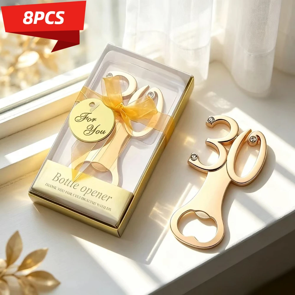 Funny Kitchen Gadgets Gifts - 8PCS 30th Anniversary Party Gifts Beer