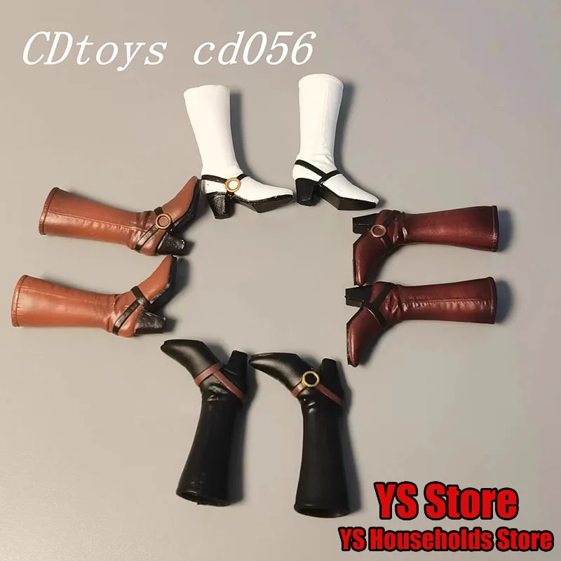

Stock CDTOYS CD056 1/12 Female Mini Delicate Middle Boots Ring Short Bandage Beauty Decoration Shoes Fit 6" Action Figure Body