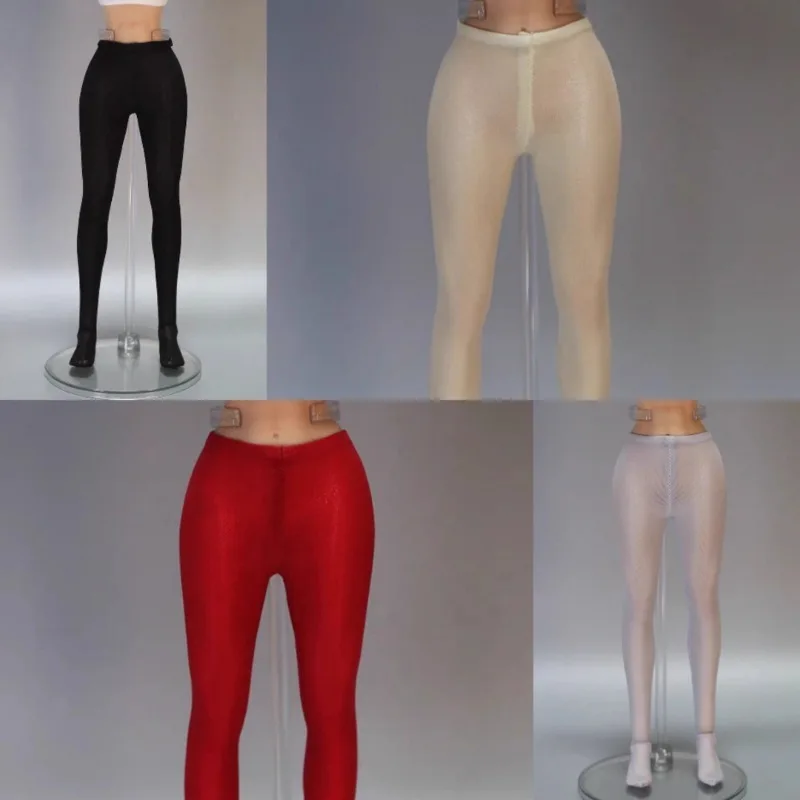 1/6 Scale Thin Ice Silk Conjoined Body Leggings Female Soldier Pantyhose Socks Model Female for 12'' Toy Action Body Accessory