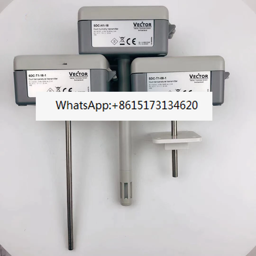 Temperatura e umidade Sensor, ar tipo duto, SDC-H1, T1-08, 16, 24