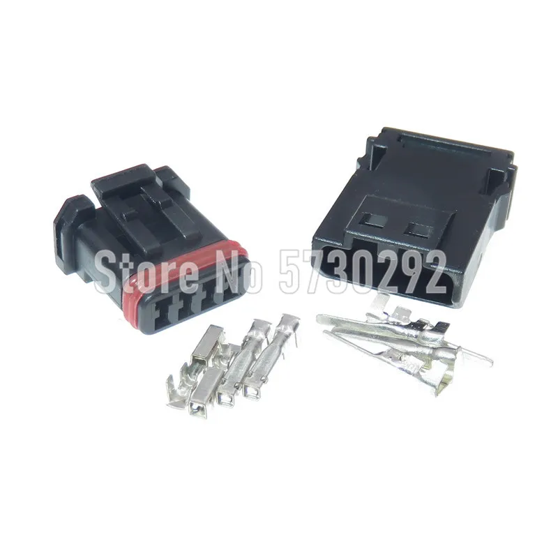 

4P MX19004S51 MX19004P51 Electric Automotive Socket Plug For Car Cable Harness