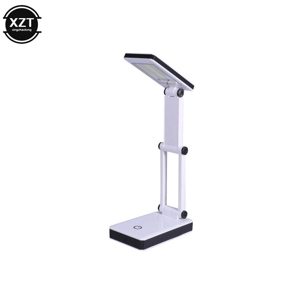 Led Desk Lamp USB/ Battery Dimmable Touch / Switch Control Foldable Table Lamp Bedside Reading Eye Protection COB Night Light