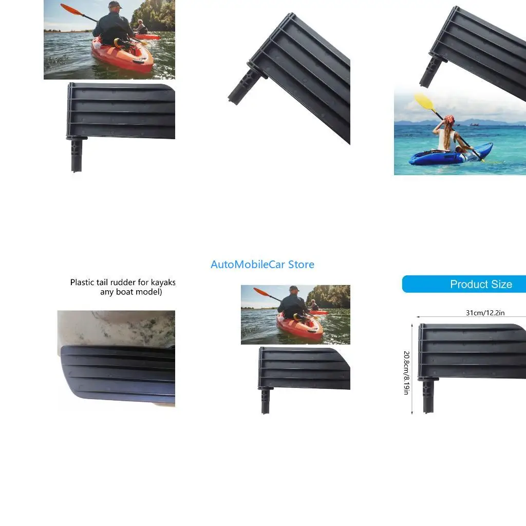 G8TE Premium scull Craft Blade Rudder Delivering Maneuverability And Wear Resistance For Boaters
