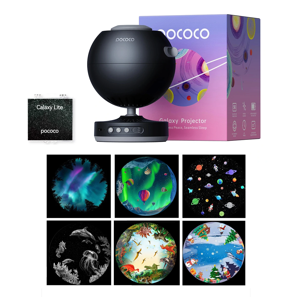 Planetarium Projector Galaxy Projector Star Projector 13 Sheets Of Film Meet Fantasy of Starry Sky Extreme Romantic For Bedroom