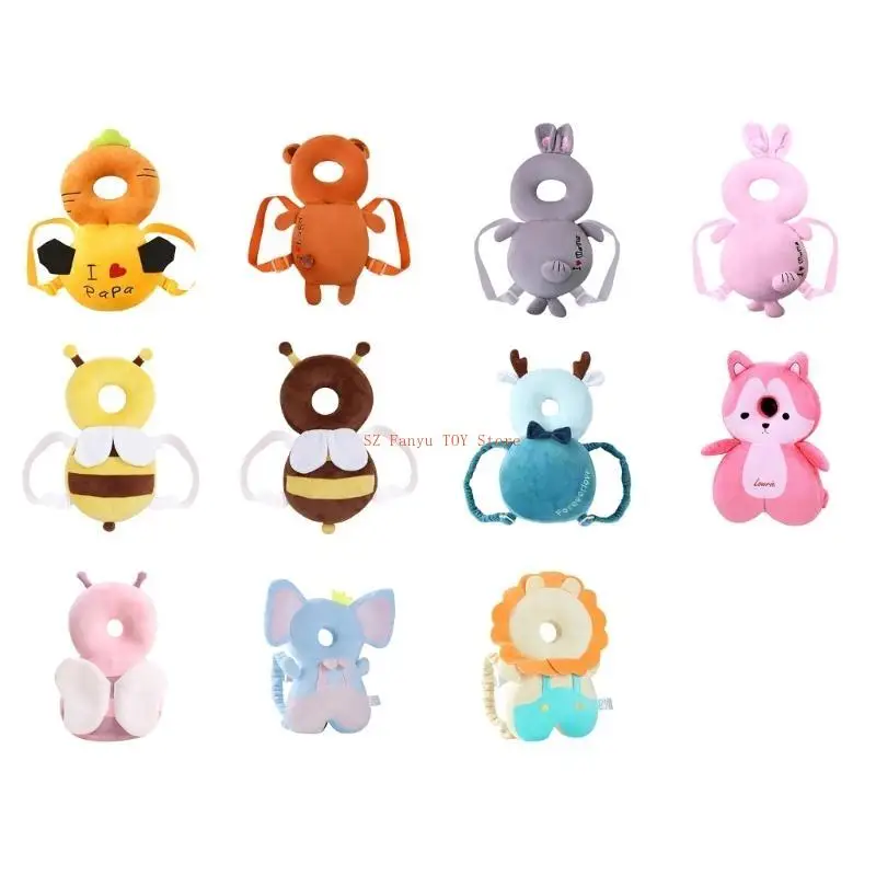 96GC مسند رأس الطفل على ظهره لحماية الرأس من السقوط ووسادة حماية الظهر الأساسية للطفل #2