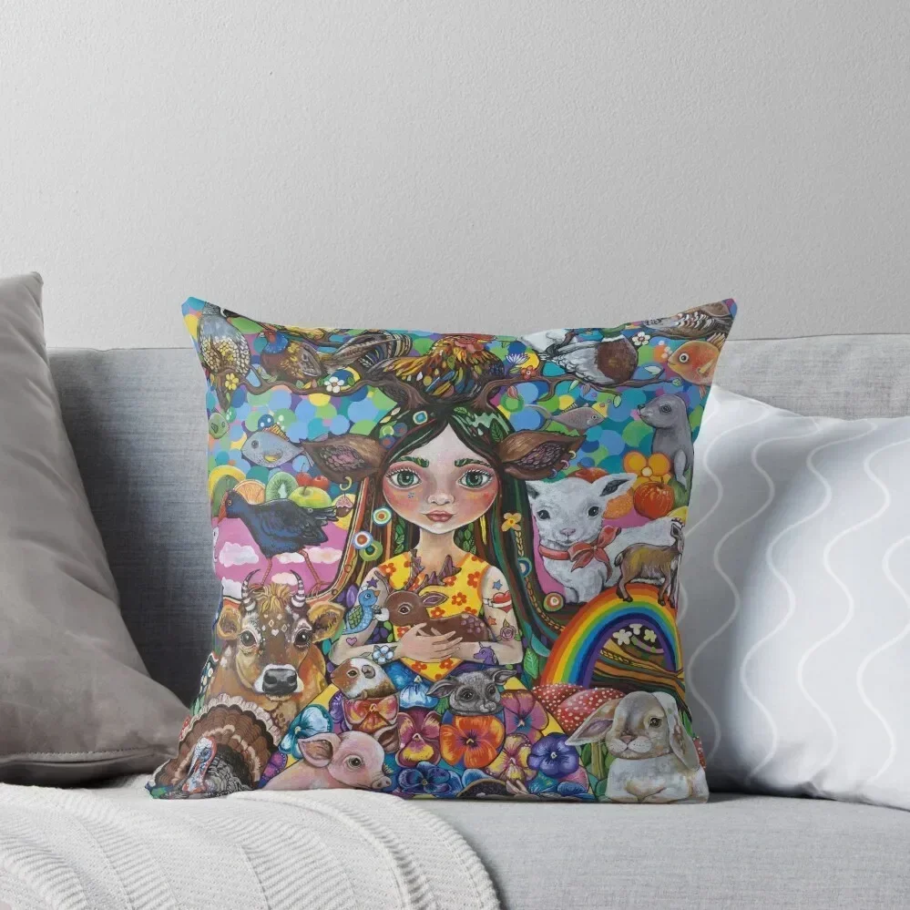 

The Protector Throw Pillow Decorative pillow case Rectangular Cushion Cover Pillow Decor Anime