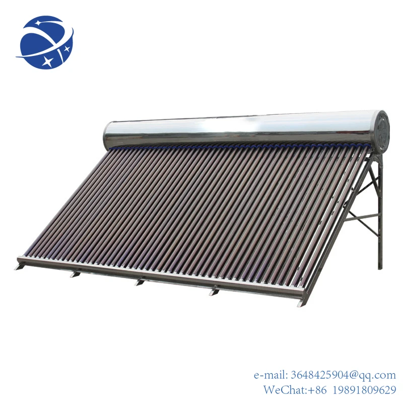 

YYHC Солнечный водонагреватель из нержавеющей стали без давления, вакуумная трубка, встроенный Солнечный водонагреватель