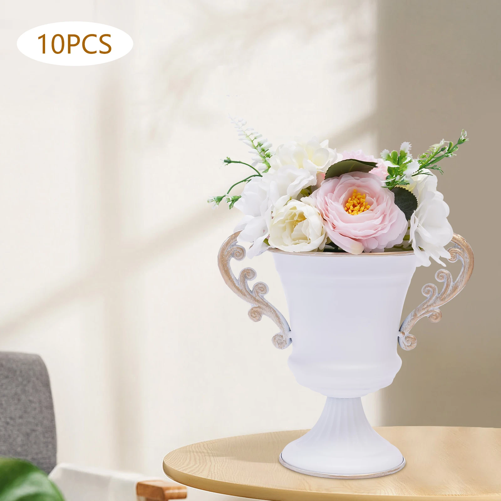 10 Pcs Wedding Centerpieces Vase for Tables 8.5